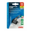 Intrerupator basculant cu LED, 2 terminale 12V - 20A - Rosu