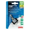 Intrerupator basculant cu LED, 2 terminale 12V - 20A - Verde