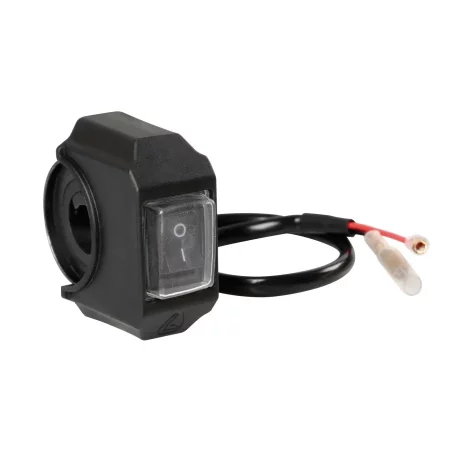 Intrerupator basculant impermeabil cu prindere pe ghidon 12V - 6A
