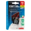 Intrerupator cu protectie iluminat cu led 12V-20A - Rosu