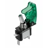 Intrerupator cu protectie iluminat cu led 12V-20A - Verde