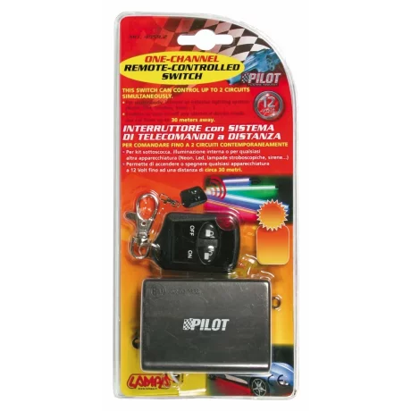 Intrerupator cu telecomanda 1 canal - 12V