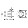 Intrerupator rotativ cu 4 pozitii 12/24V - 10A