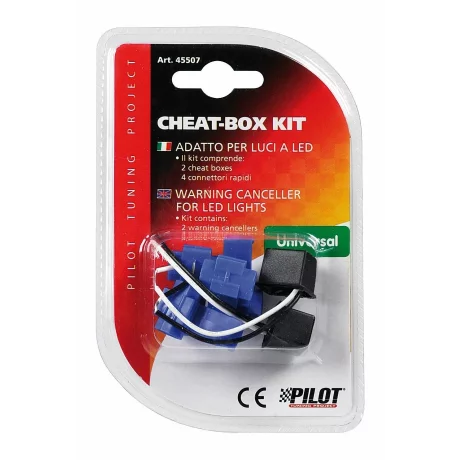 Kit anulare avertizare bec ars, LED - 12V ( Cheat-Box )
