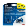 Kit papuci electrici 40buc, mama,tata - 6,3x0,8mm - Albastru