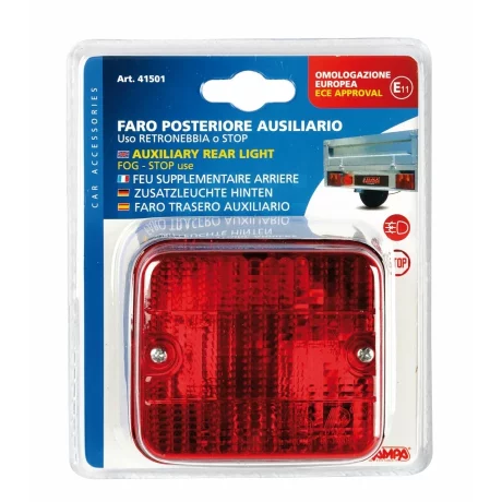 Lampa ceata spate rosu 12V