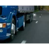 Lampa gabarit camion Ilumia cu 2 LED-uri 24V - Alb/Rosu - Stanga
