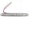 Lampa gabarit cu 12 LED-uri 12/24V set 4buc Cridem - Alb