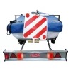 Lampa stop basic cu 4 functii 12V Rosu/Galben