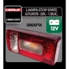 Lampa stop spate cu 6 functii 21,5x10cm 1buc. - 12V - Dreapta