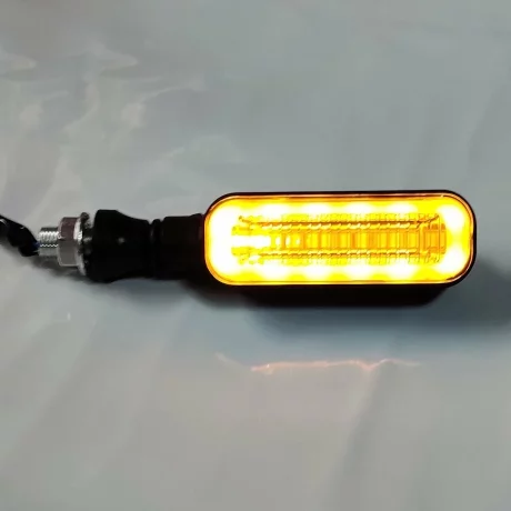 Lampi semnalizare directie mers cu lumina secventiala si pozitie LED 12V 2buc - Fata