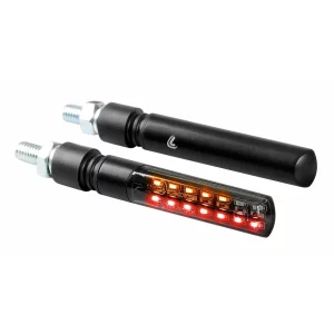 Lampi semnalizare directie mers lumina secventiala si pozitie/frana Line SQ LED 12V 2buc - Spate