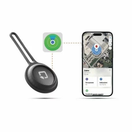 Localizator de obiecte Opti Tag, functionare prin aplicatia Find My de la Apple