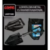 Lopata din metal cu maner rabatabil Patrol