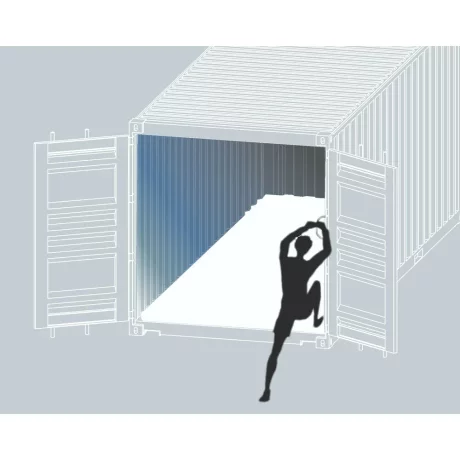 Maner camion din otel zincat, pentru urcare in semiremorca