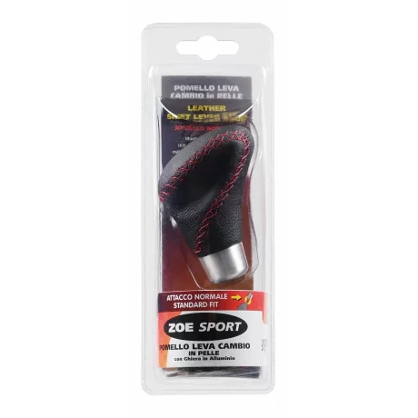 Maner schimbator viteza Zoe Sport - Negru/Rosu