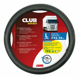 Manson volan camion Club premium - L - O 46/48cm - Negru
