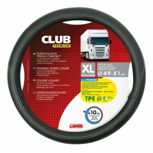 Manson volan camion Club premium - XL - O 49/51cm - Negru