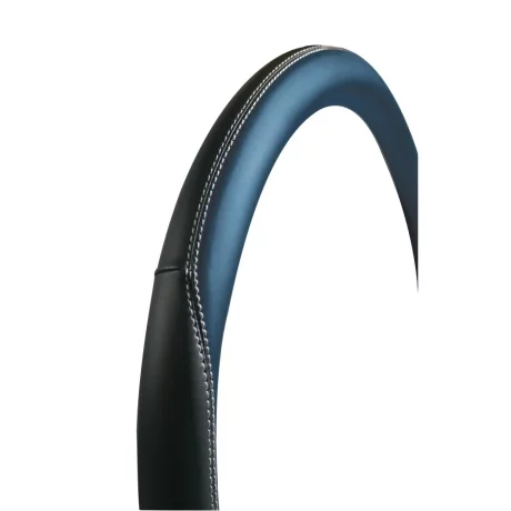 Manson volan Club Premium - M - O 37/39cm - Negru/Albastru