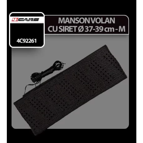Manson volan cu siret 4Cars - M - O 37/39cm