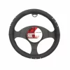 Manson volan Elegance - O 37-39cm - Negru/Crom