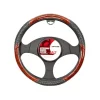 Manson volan imitatie lemn si masaj 4Cars - M - O 37/39cm