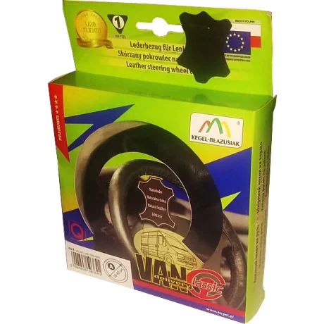 Manson volan piele furgoneta Classic - Kegel - A - O 38-40cm - Negru
