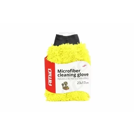 Manusa microfibra pentru spalat caroserii Amio, 23x17cm - Galben