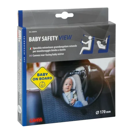 Oglinda convexa pentru bebelusi orientati spre spate Baby Safety View O 170mm