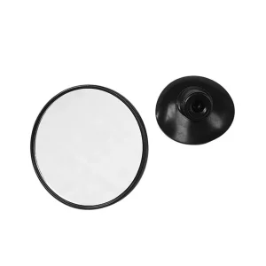 Oglinda interioara panoramica rotunda cu ventuza O 80mm