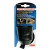 Ornament protectie carlig remorcare cu inel - Negru