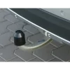 Ornament protectie carlig remorcare cu inel - Negru