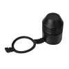 Ornament protectie carlig remorcare cu inel - Negru