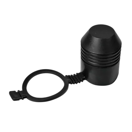 Ornament protectie carlig remorcare cu inel - Negru