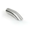 Ornament toba esapament curbat T-06, din otel inoxidabil lustruit, racordare O30-44mm