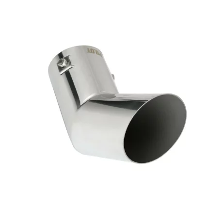 Ornament toba esapament curbat TS-41, din otel inoxidabil lustruit, racordare O43-56mm