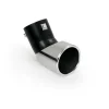 Ornament toba esapament curbat TS-45, din otel inoxidabil lustruit, racordare O50-63mm