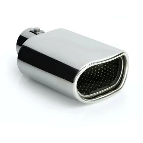 Ornament toba esapament TS-27, din otel inoxidabil lustruit, sunet sport, racordare O33-41mm