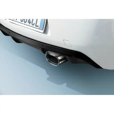 Ornament toba esapament TS-27, din otel inoxidabil lustruit, sunet sport, racordare O33-41mm