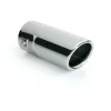 Ornament toba esapament TS-28, din otel inoxidabil lustruit, racordare O33-46mm