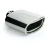 Ornament toba esapament TS-30, din otel inoxidabil lustruit, sunet sport, racordare O28-36mm