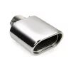 Ornament toba esapament TS-57, din otel inoxidabil lustruit, sunet sport, racordare O32-45mm