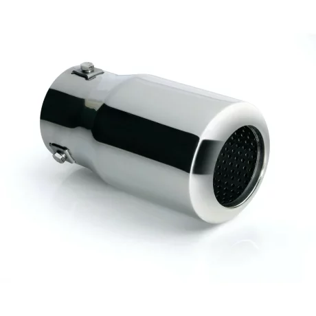 Ornament toba esapament TS-63, din otel inoxidabil lustruit, sunet sport, racordare O48-61mm