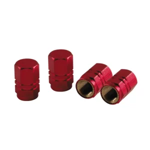 Ornamente capacele valve Hexagonal 4buc - Rosu