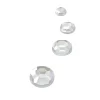Ornamente cristal mania 59buc - Transparent