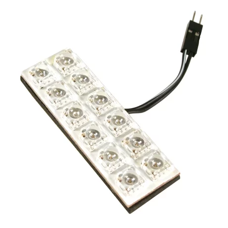 Panou cu 12 Hyper-Led 20x60mm - 12V - Albastru