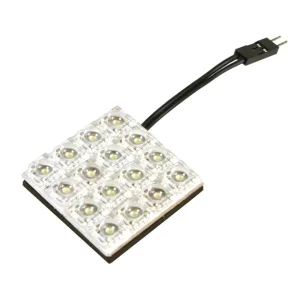 Panou cu 16 Hyper-Led 35x35mm - 12V - Rosu