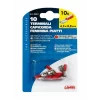 Papuci electrici 10buc, mama - 6,3x0,8mm - Rosu