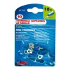 Papuci electrici 10buc tip inel - O 5mm - Albastru