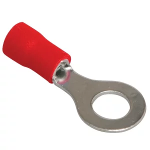 Papuci electrici 10buc tip inel - O 5mm - Rosu